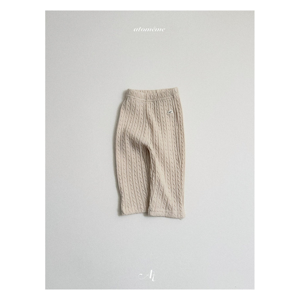 atomeme ヘイニットパンツ
