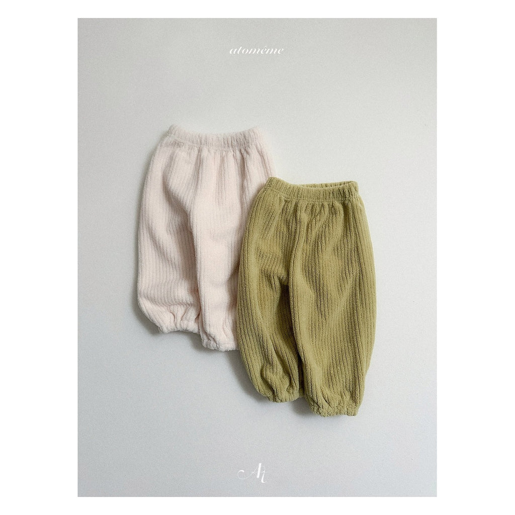 atomeme バターリング フリースパンツ