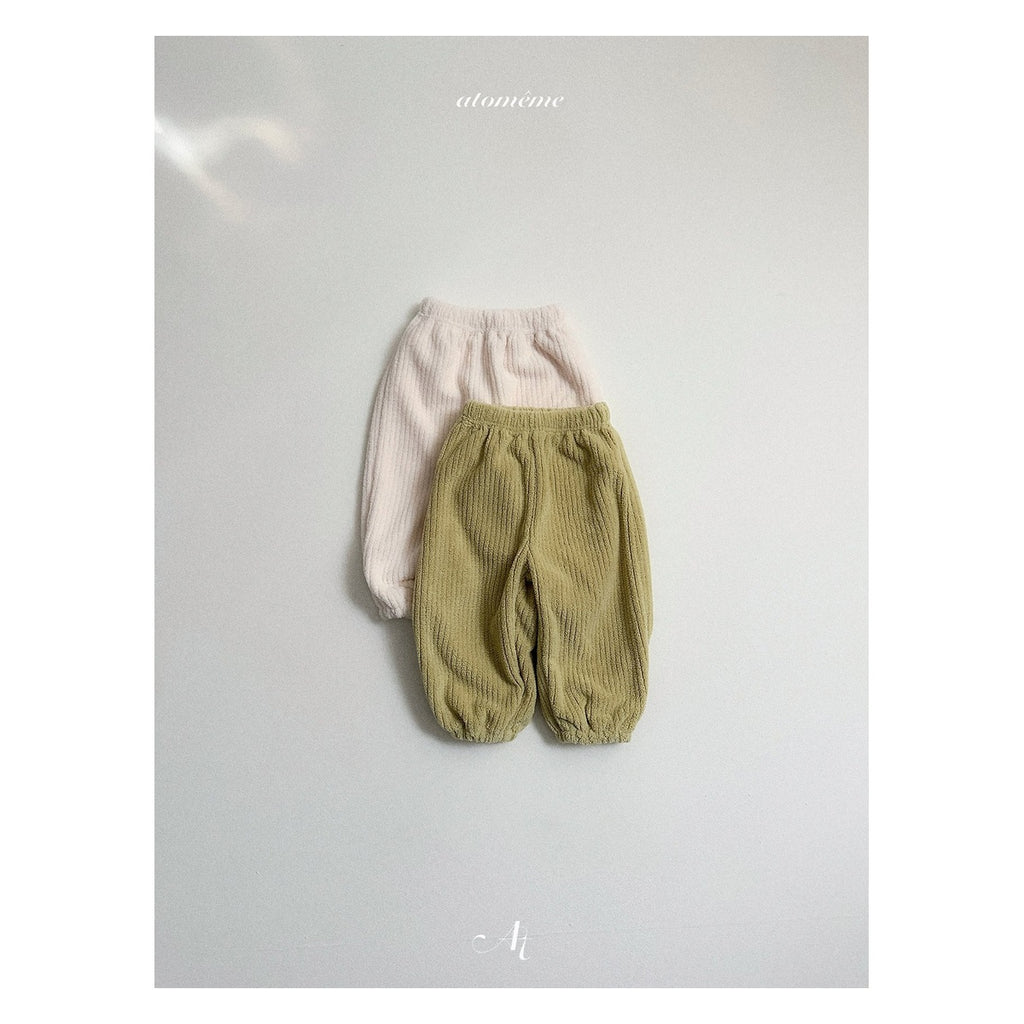 atomeme バターリング フリースパンツ
