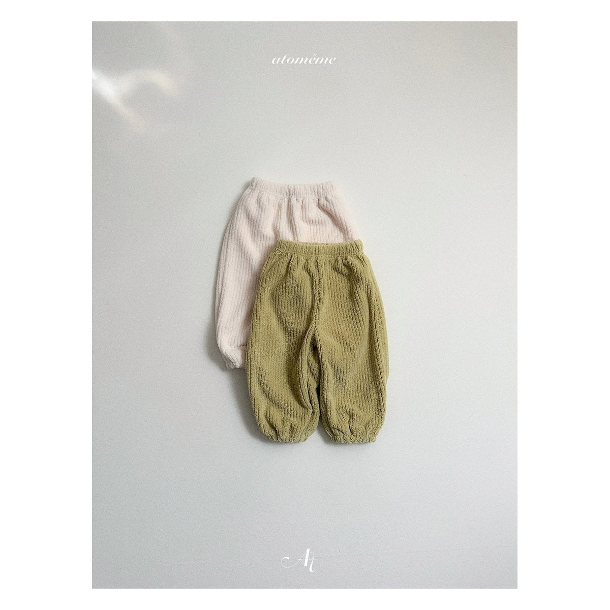 atomeme バターリング フリースパンツ