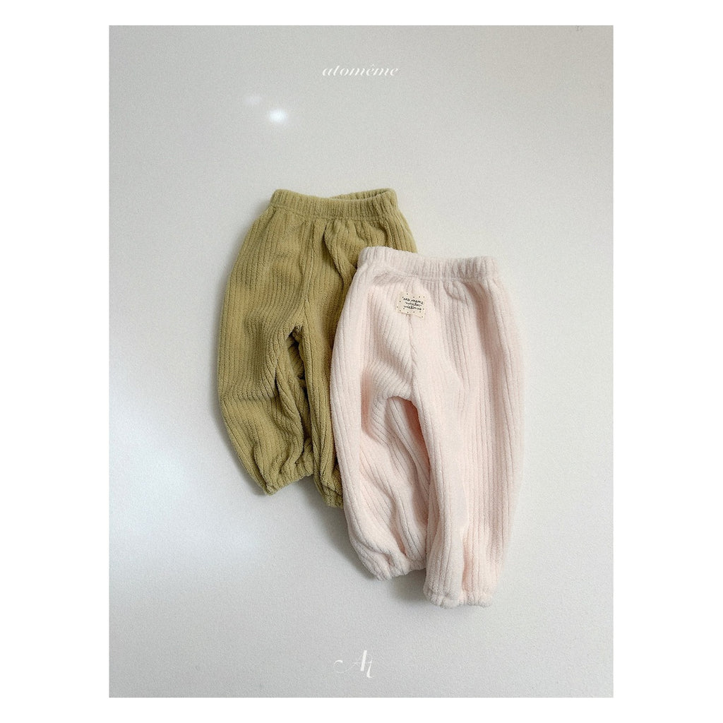 atomeme バターリング フリースパンツ