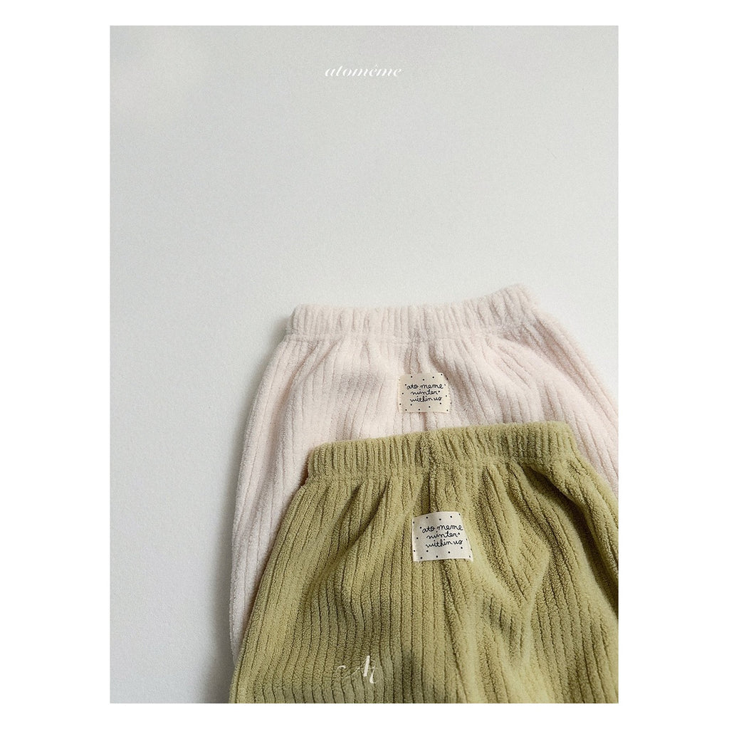 atomeme バターリング フリースパンツ
