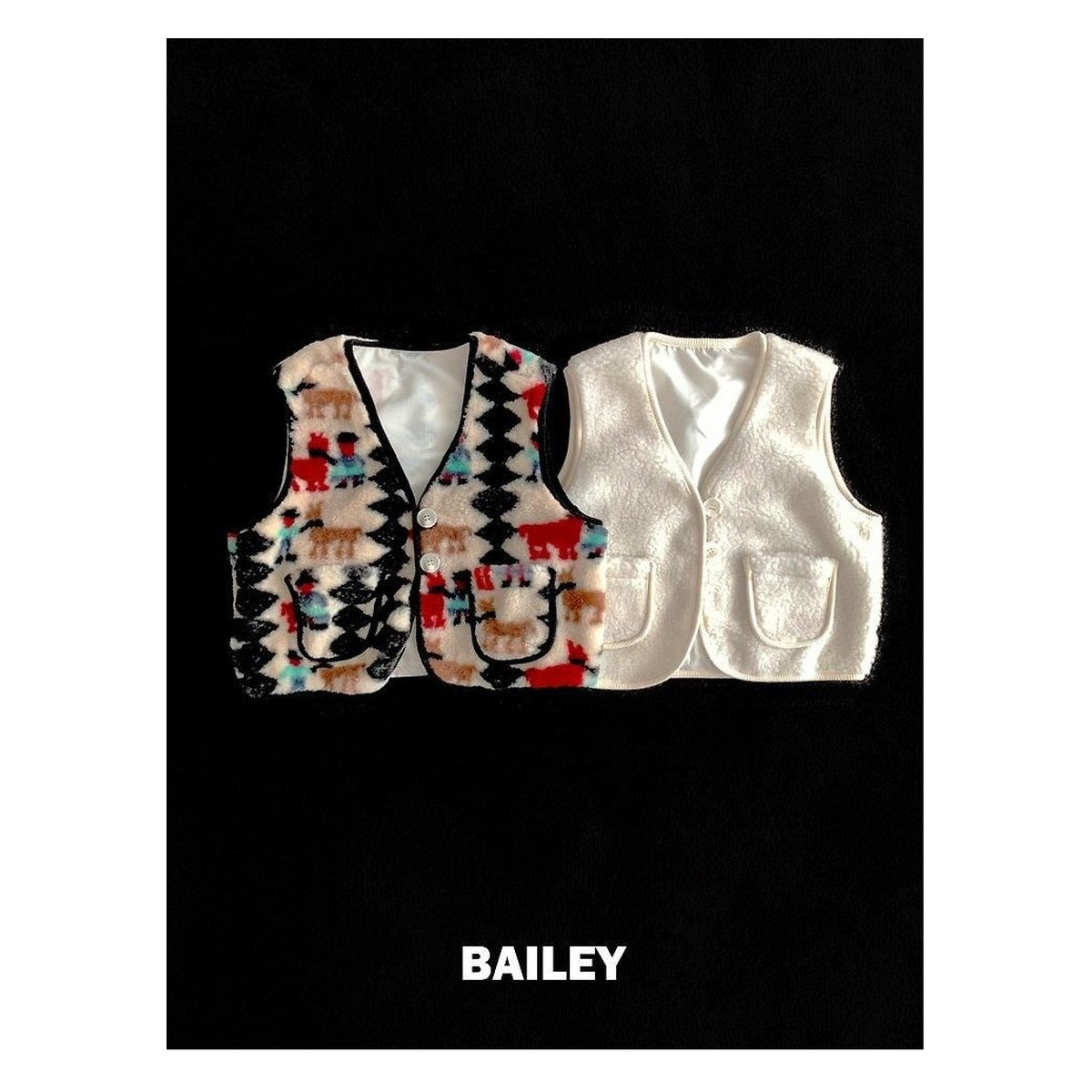 Bailey どんぐりダンブルベスト