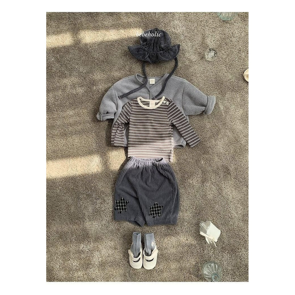 bebeholic パッチパンツ