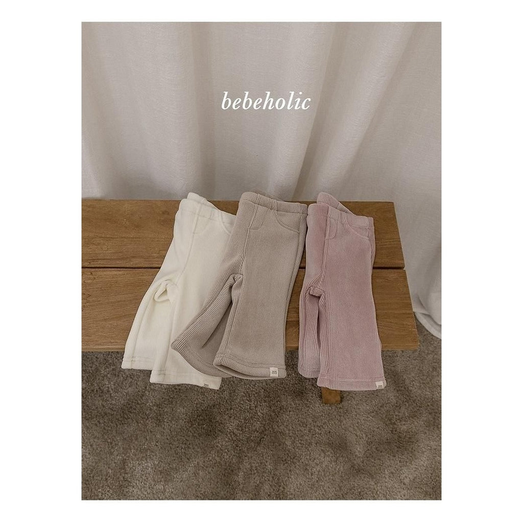 bebeholic バジルゴルジブーツカットパンツ