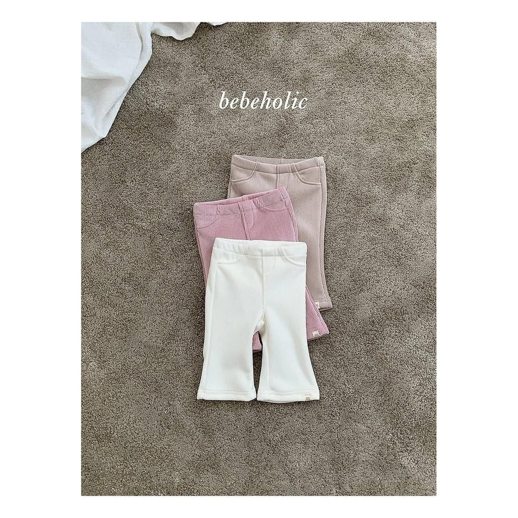 bebeholic バジルゴルジブーツカットパンツ