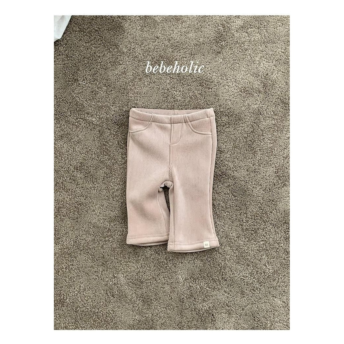 bebeholic バジルゴルジブーツカットパンツ