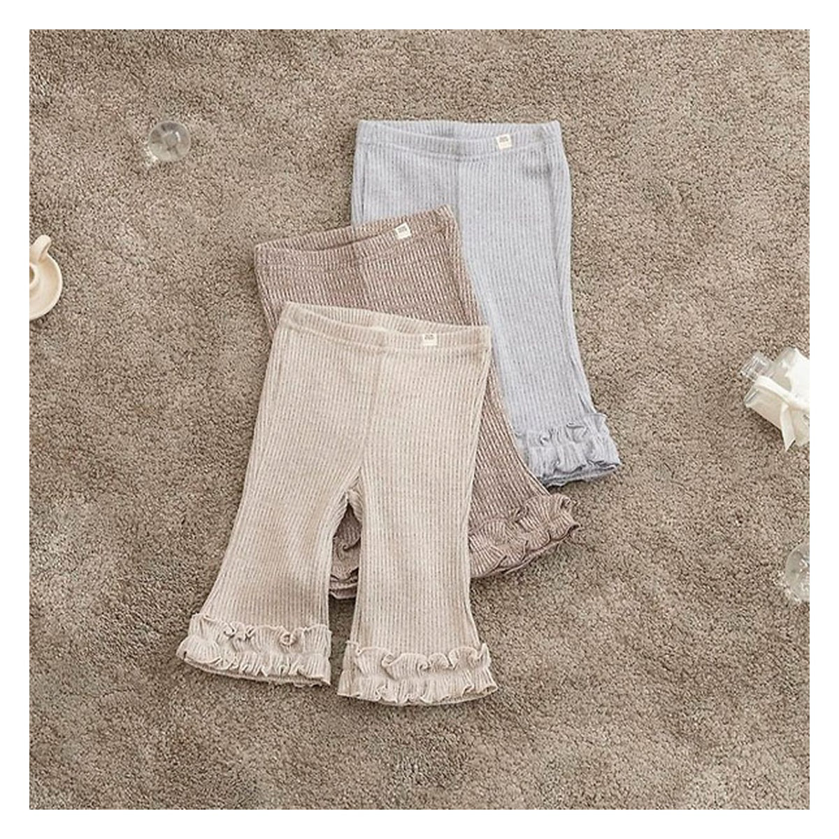 bebeholic リリーブーツカットデニムパンツ