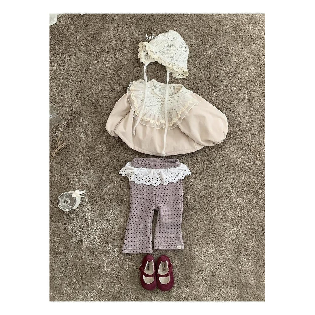 bebeholic バイジュブーツカットパンツ