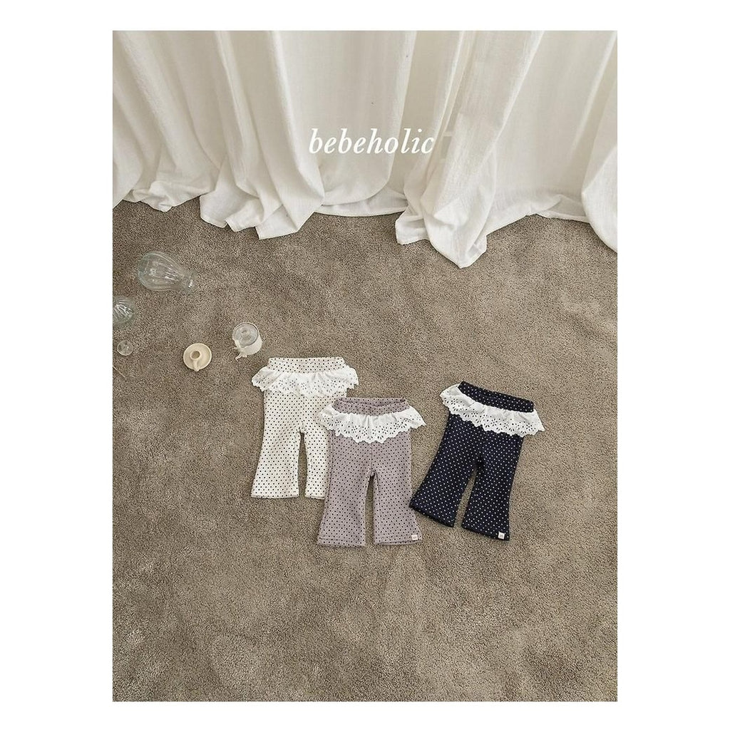 bebeholic バイジュブーツカットパンツ