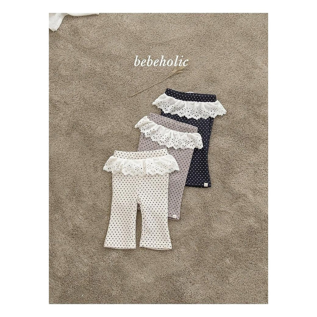 bebeholic バイジュブーツカットパンツ