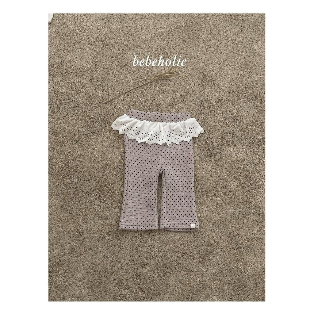 bebeholic バイジュブーツカットパンツ