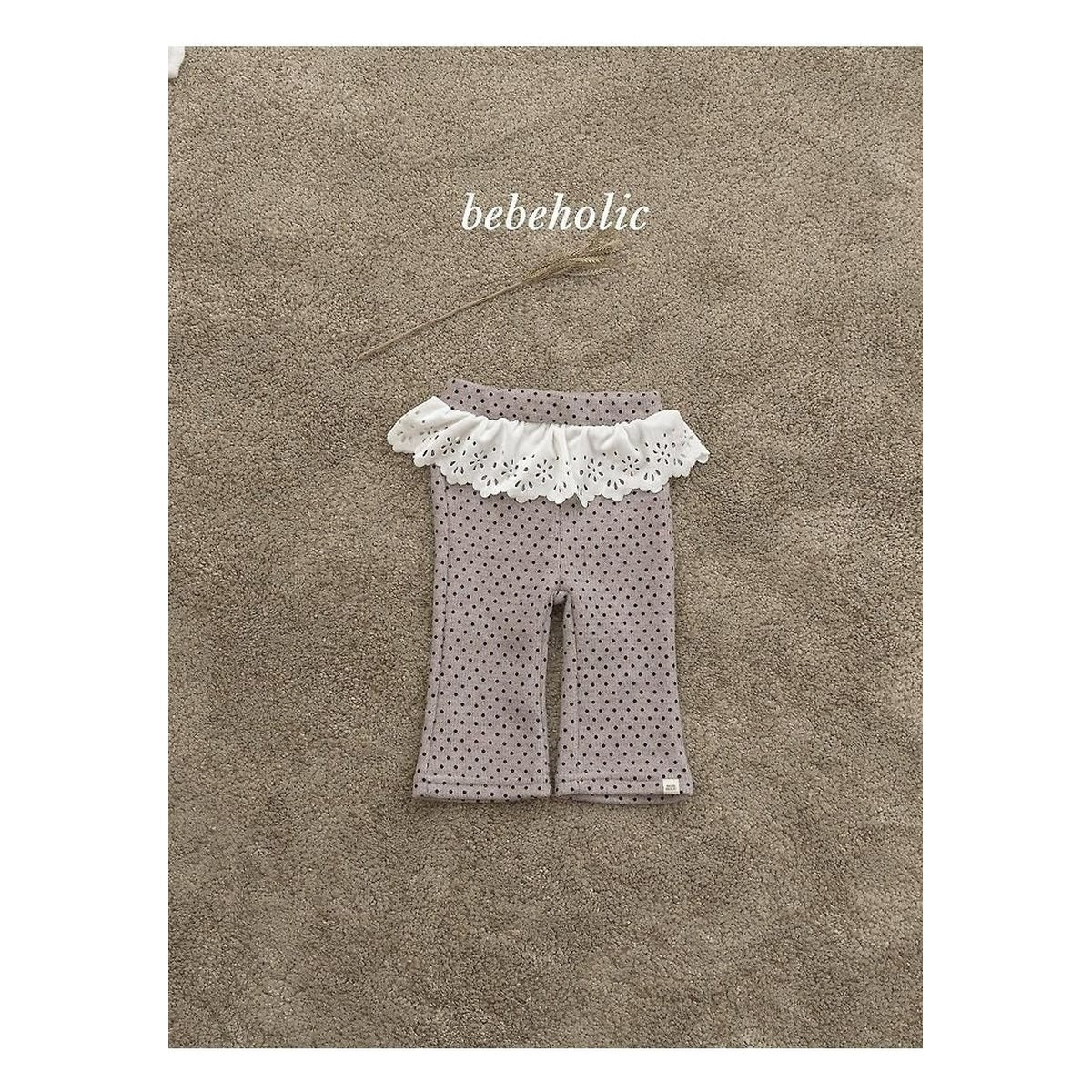 bebeholic バイジュブーツカットパンツ