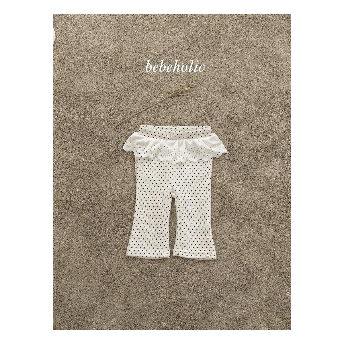 bebeholic バイジュブーツカットパンツ