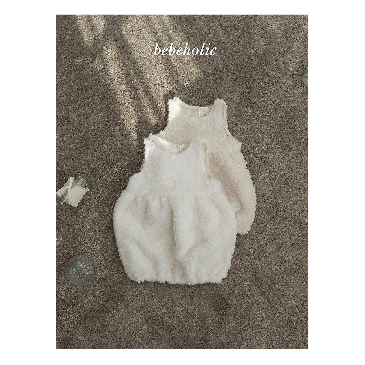 bebeholic バルーンローズワンピース