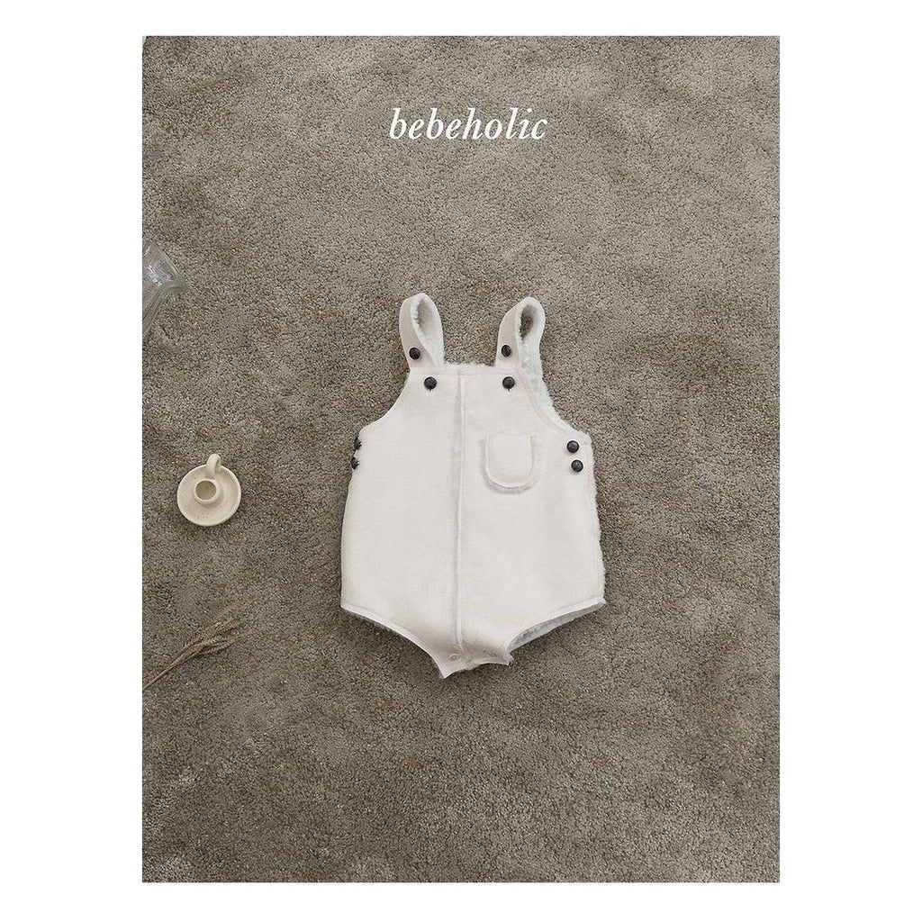 bebeholic ムースサスペンダースーツ