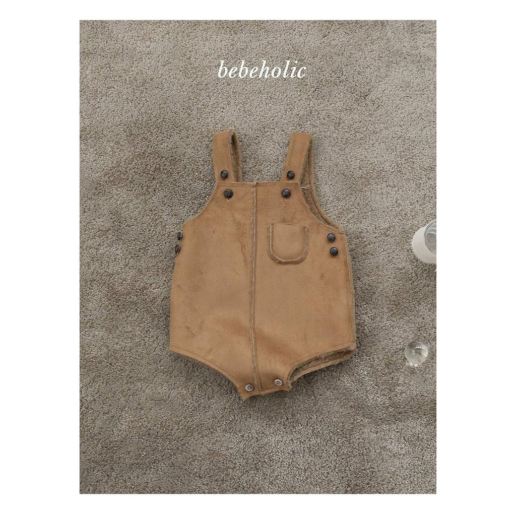 bebeholic ムースサスペンダースーツ