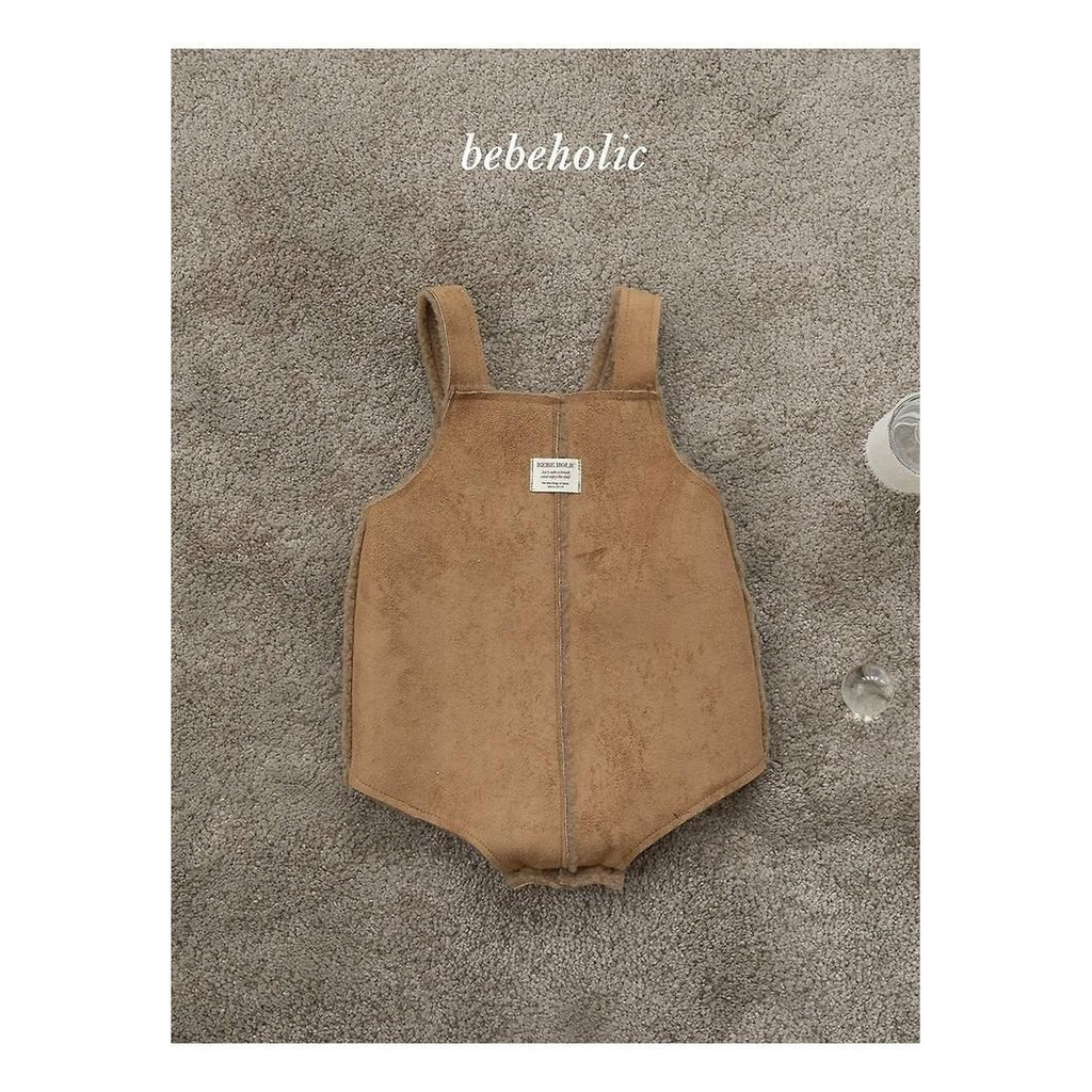 bebeholic ムースサスペンダースーツ