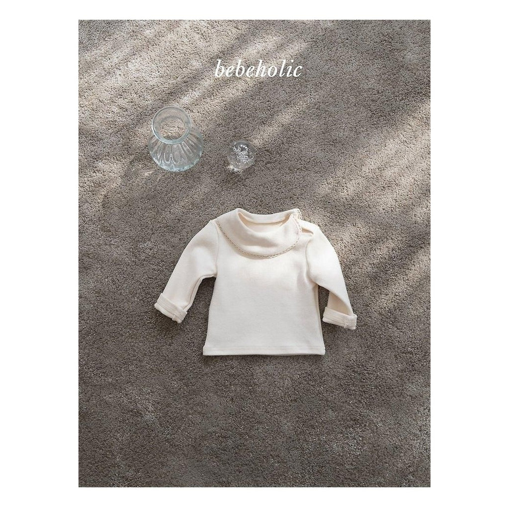bebeholic クイリングタートルネックTシャツ