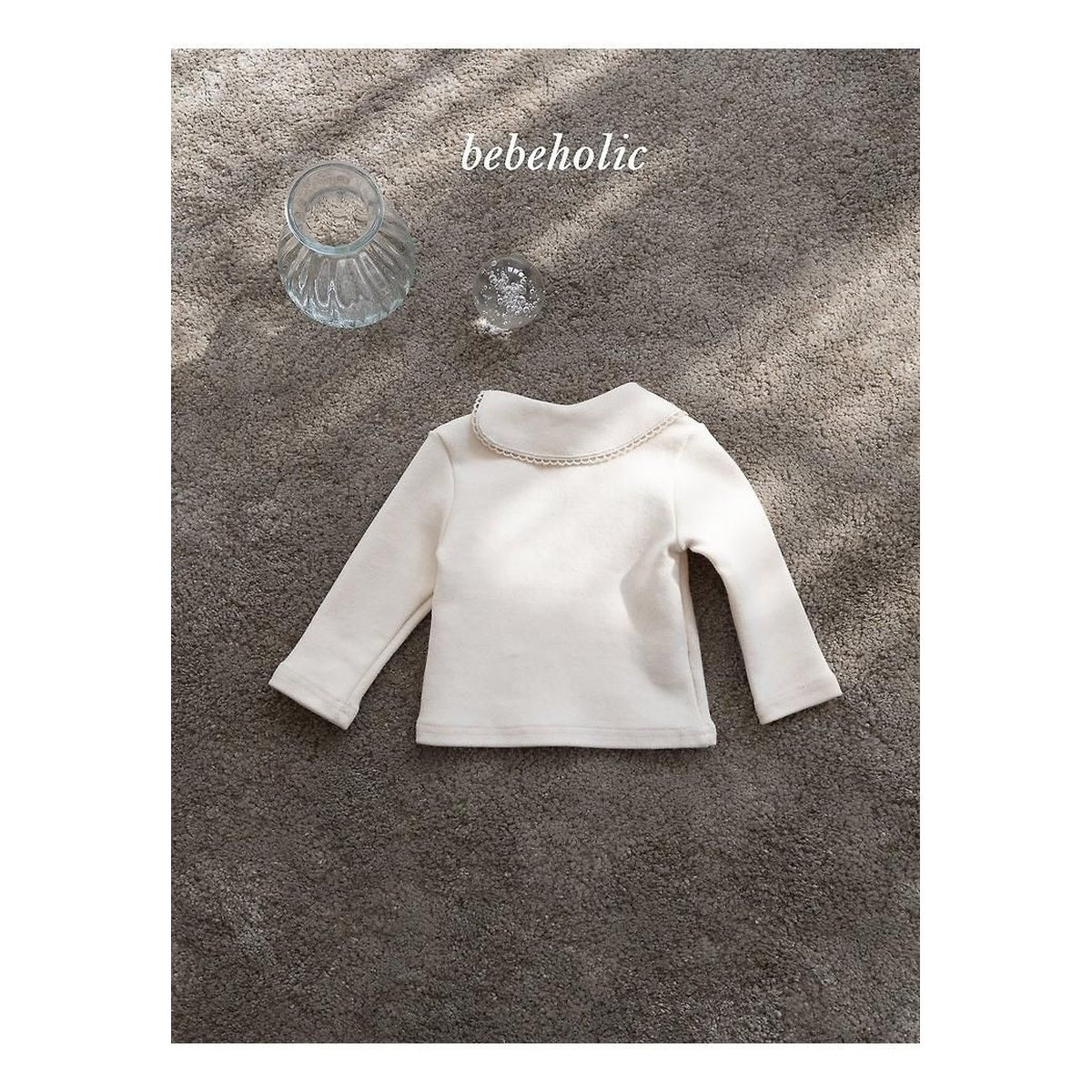 bebeholic クイリングタートルネックTシャツ