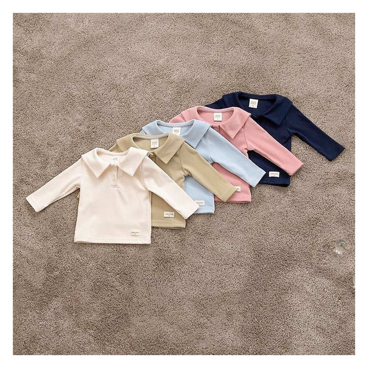 bebeholic ウィンターカラーTシャツ