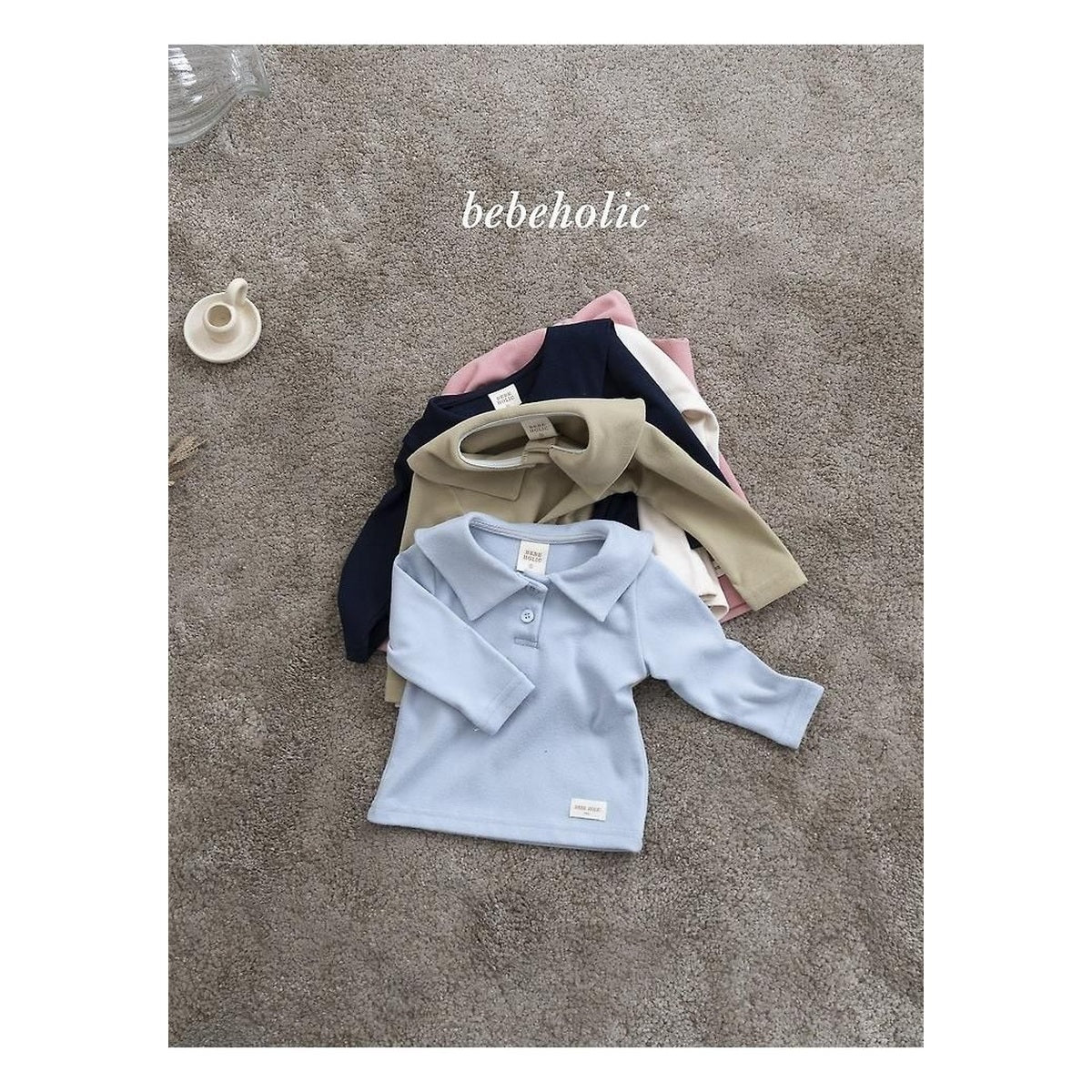 bebeholic ウィンターカラーTシャツ