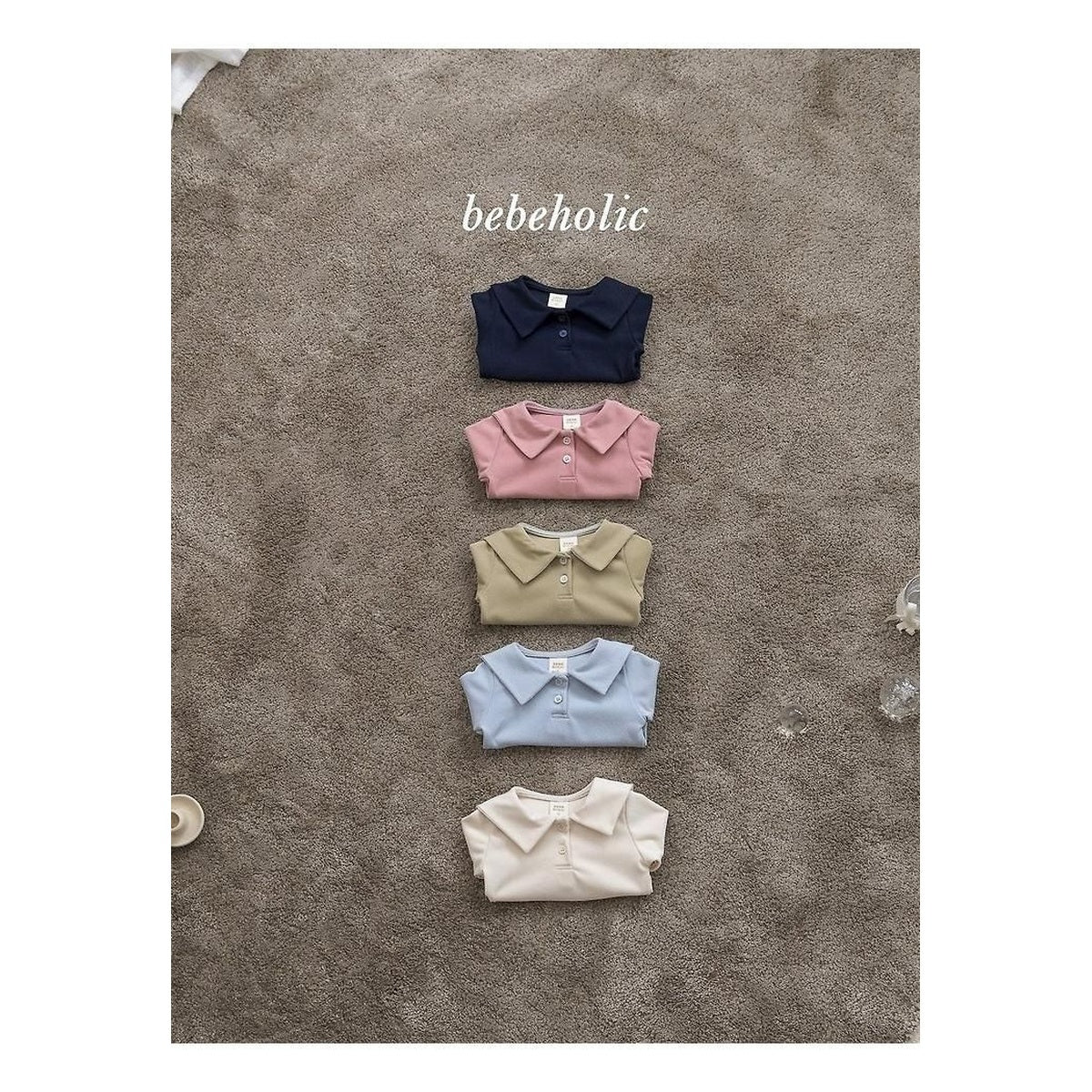 bebeholic ウィンターカラーTシャツ