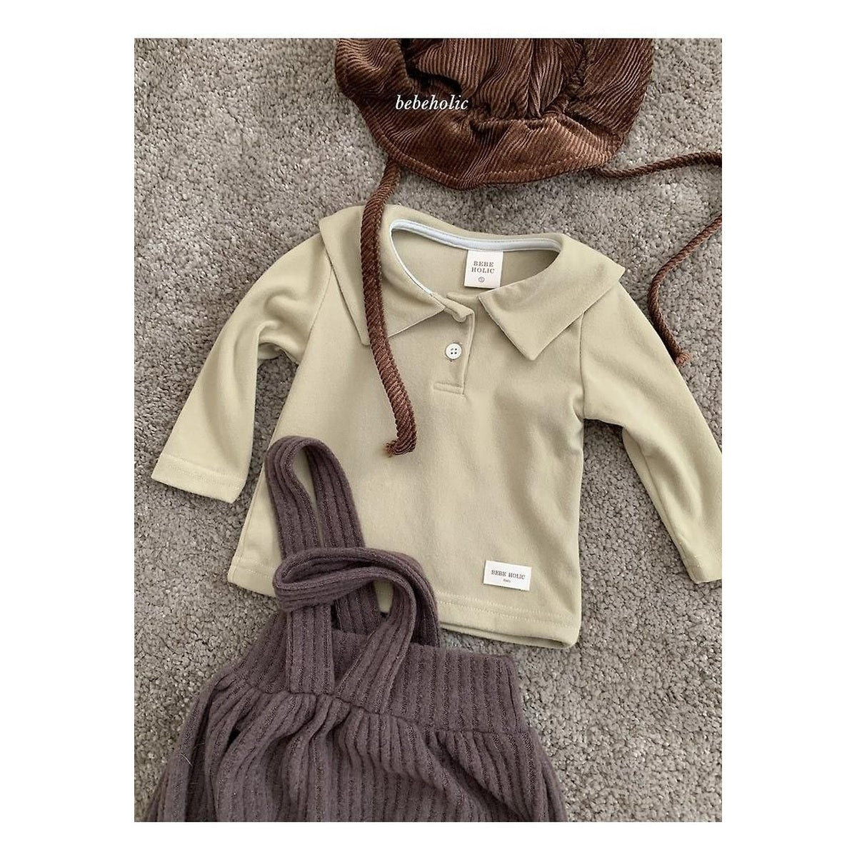 bebeholic ウィンターカラーTシャツ