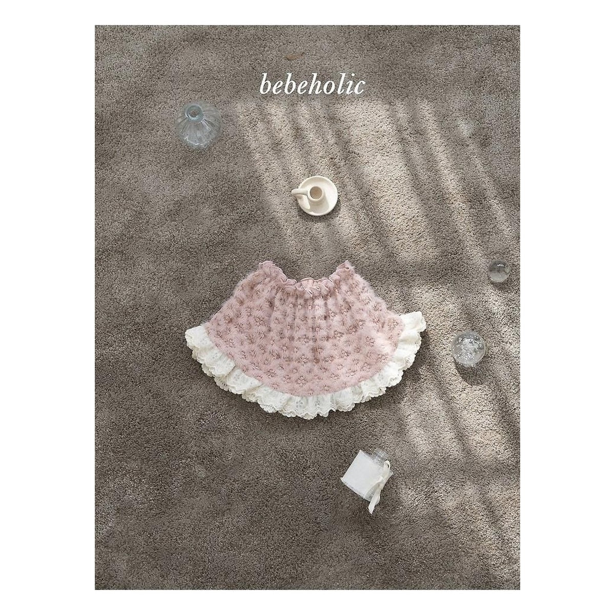 bebeholic ディアレイヤードスカート FREE