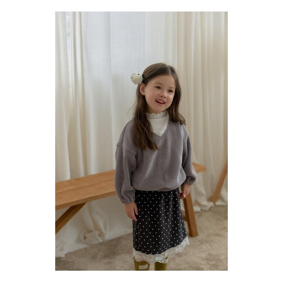 belly belly チョコVネックTシャツ