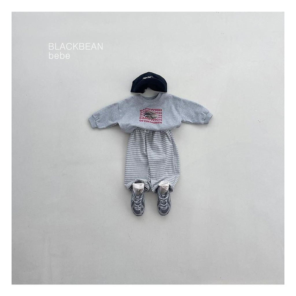 Blackbean サンドイッチベビー スウェット