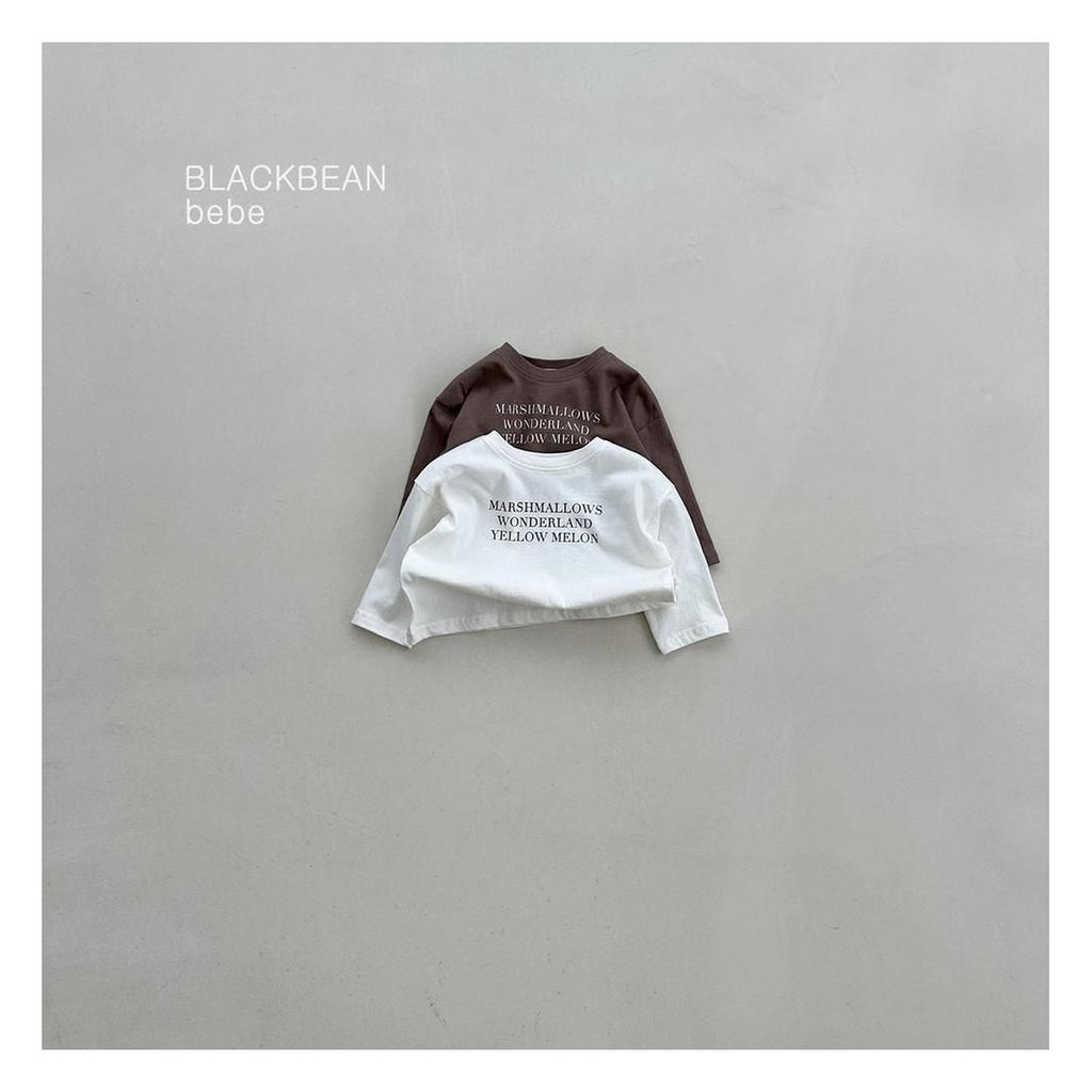 Blackbean ベーシックベビーTシャツ