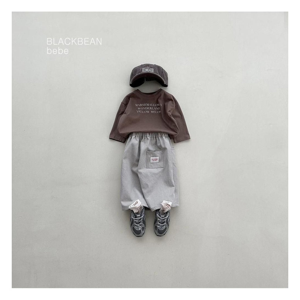Blackbean ベーシックベビーTシャツ