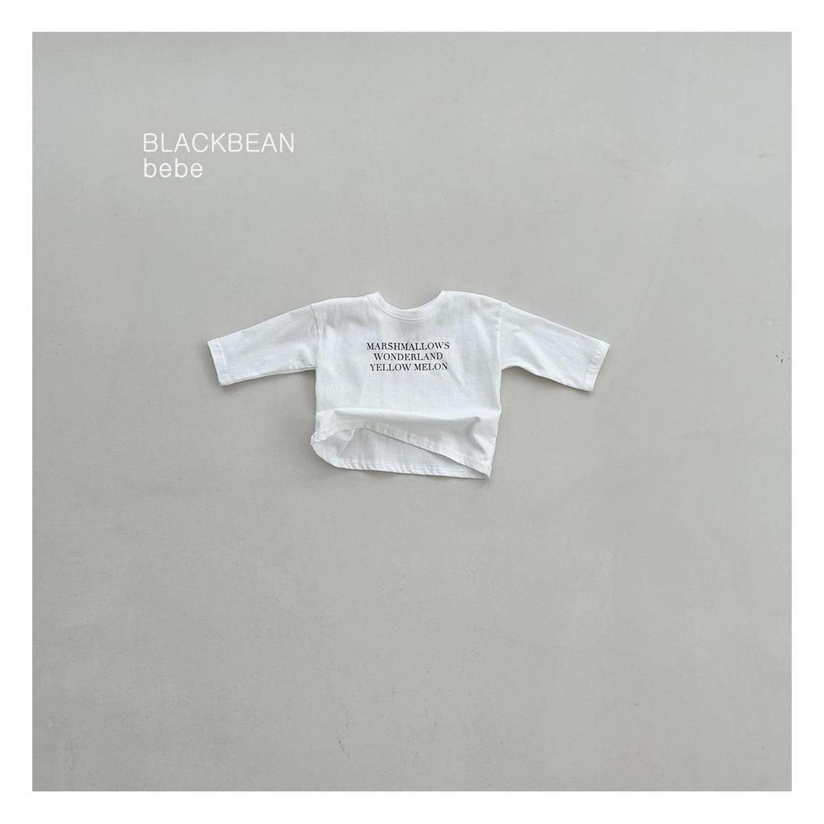 Blackbean ベーシックベビーTシャツ