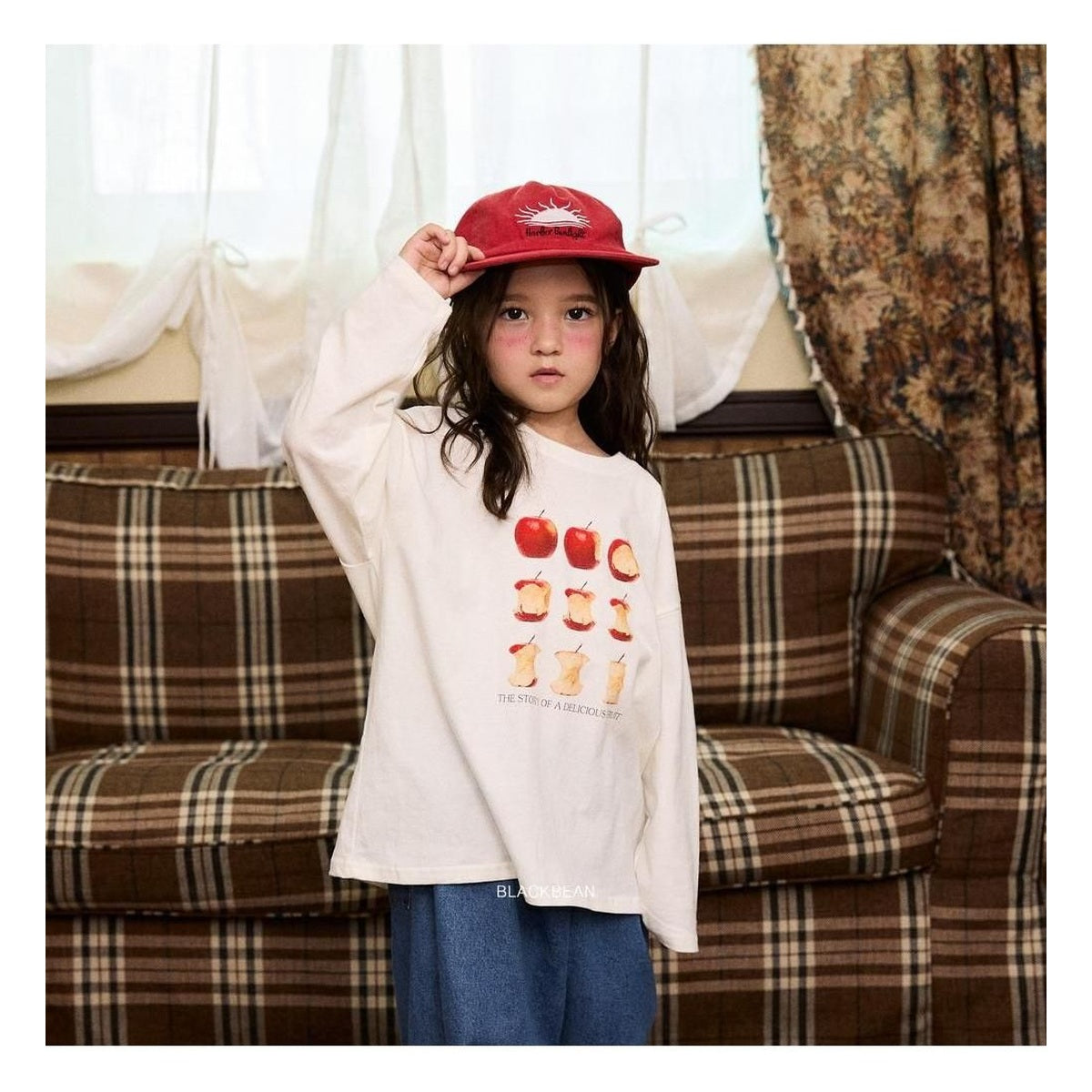 Blackbean アップルTシャツ