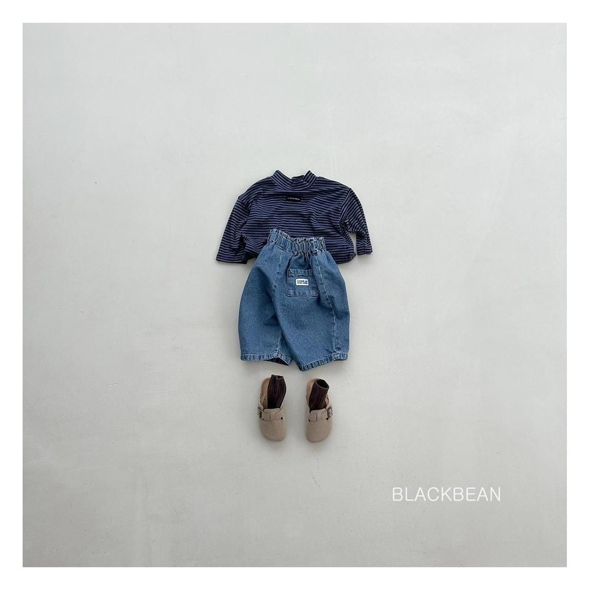 Blackbean アースデニムパンツ