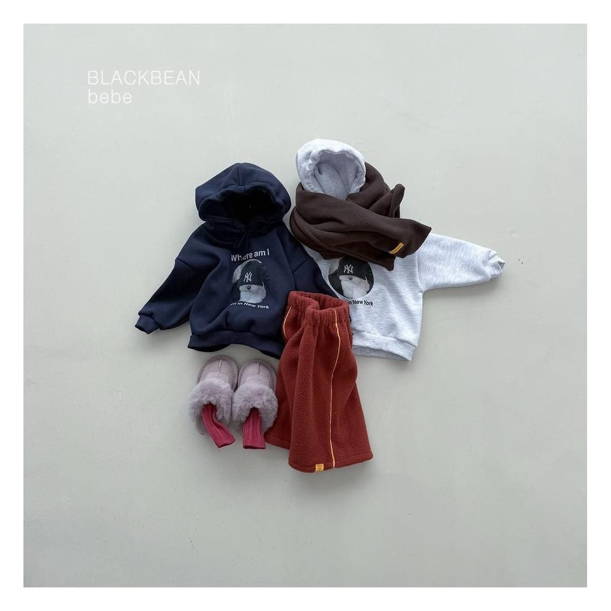 Blackbean ベビービーニーパーカー