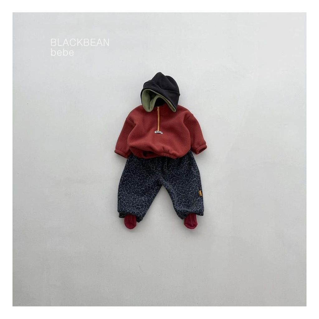 Blackbean ヒョウ柄ベビーパンツ