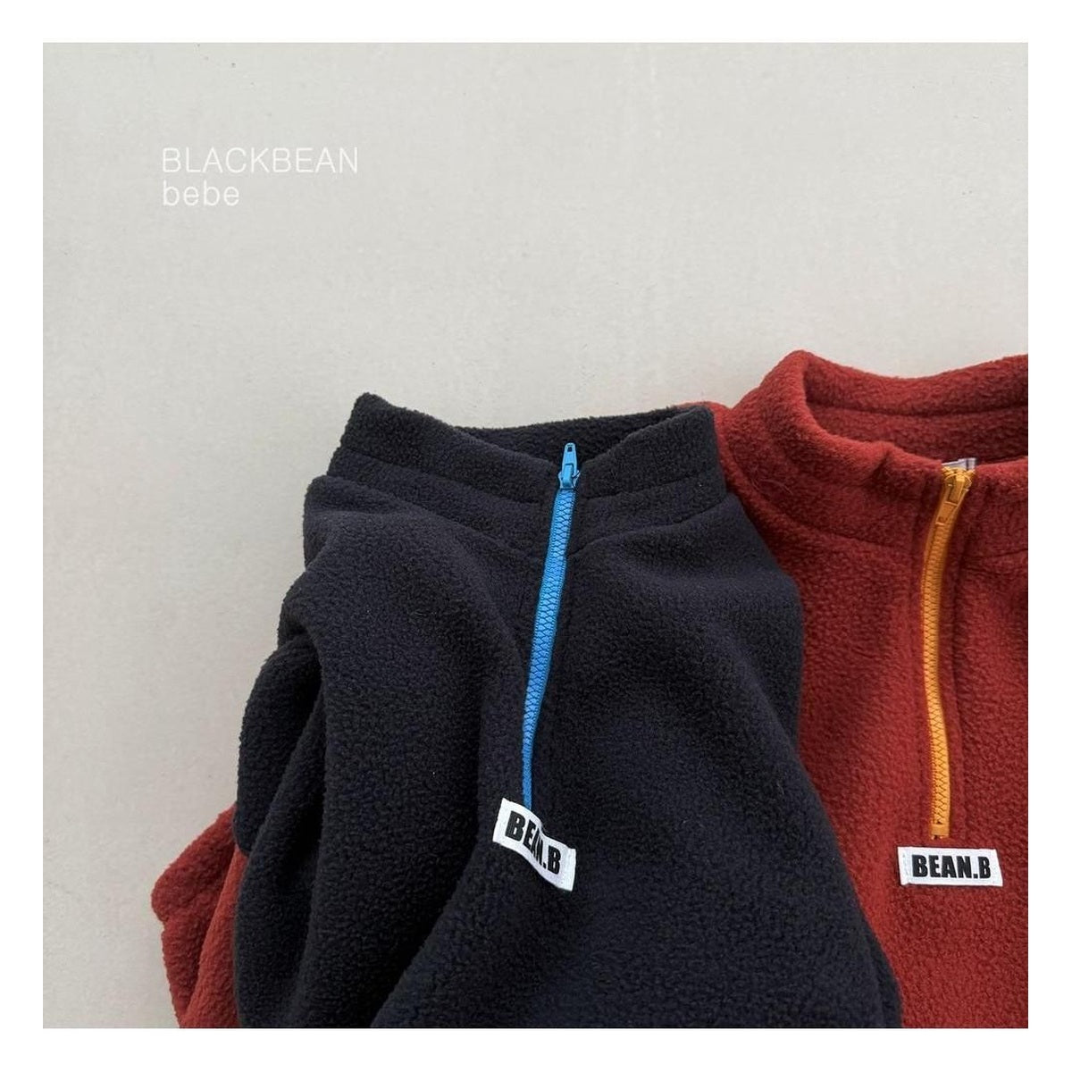 Blackbean ボリューム ベベ ジップアップ