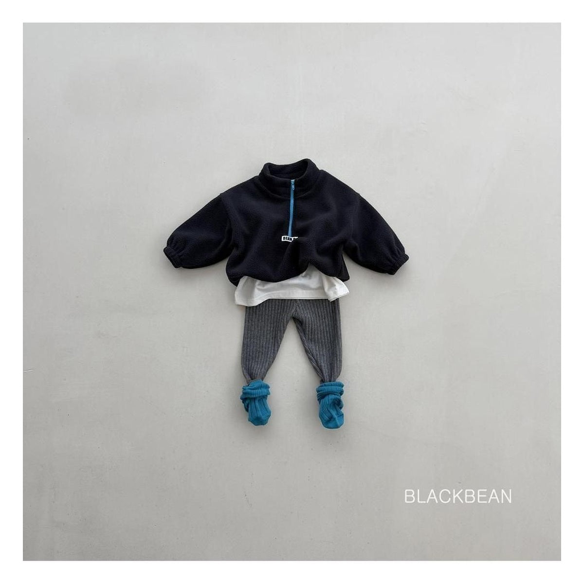 Blackbean ボリュームジップアップ