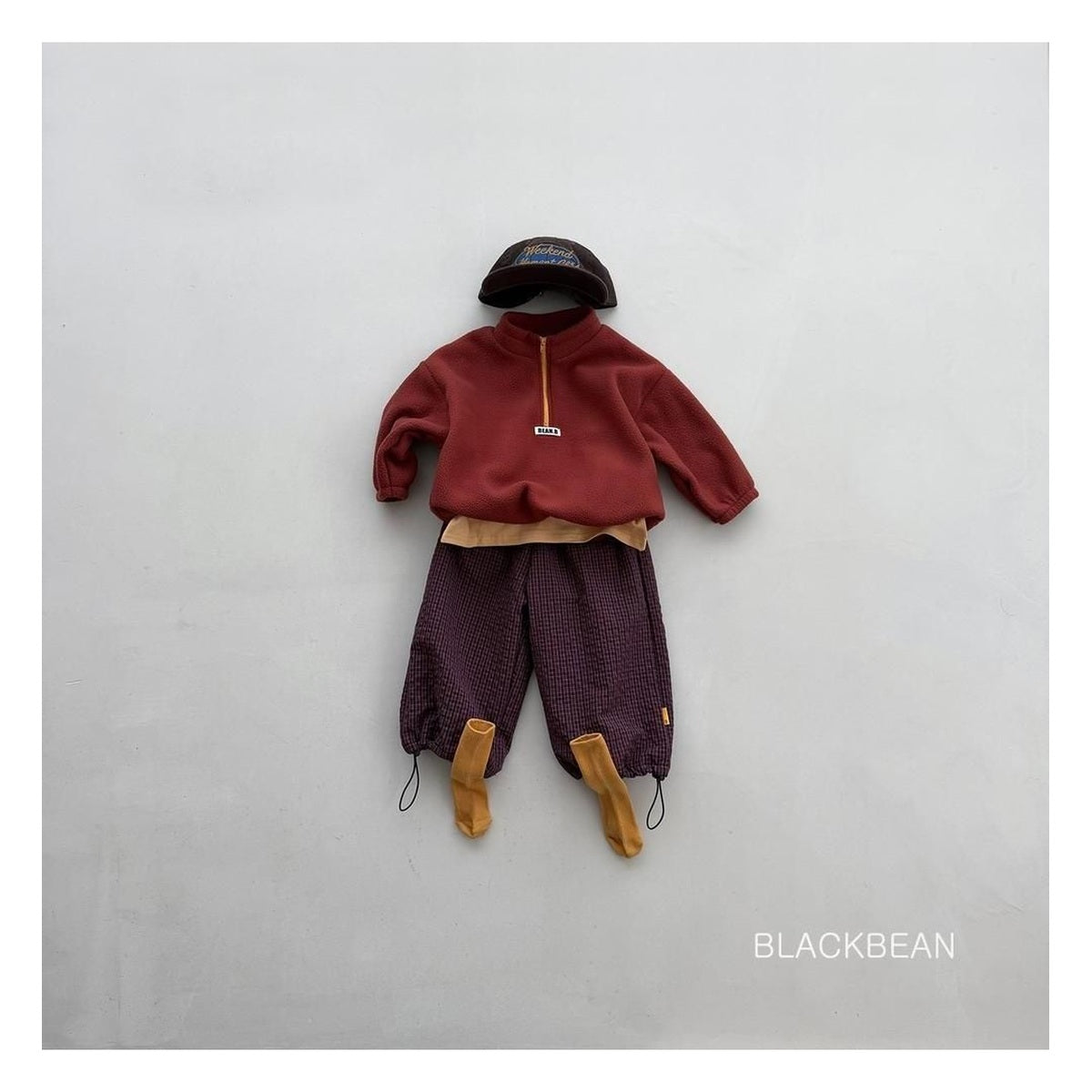 Blackbean ボリュームジップアップ