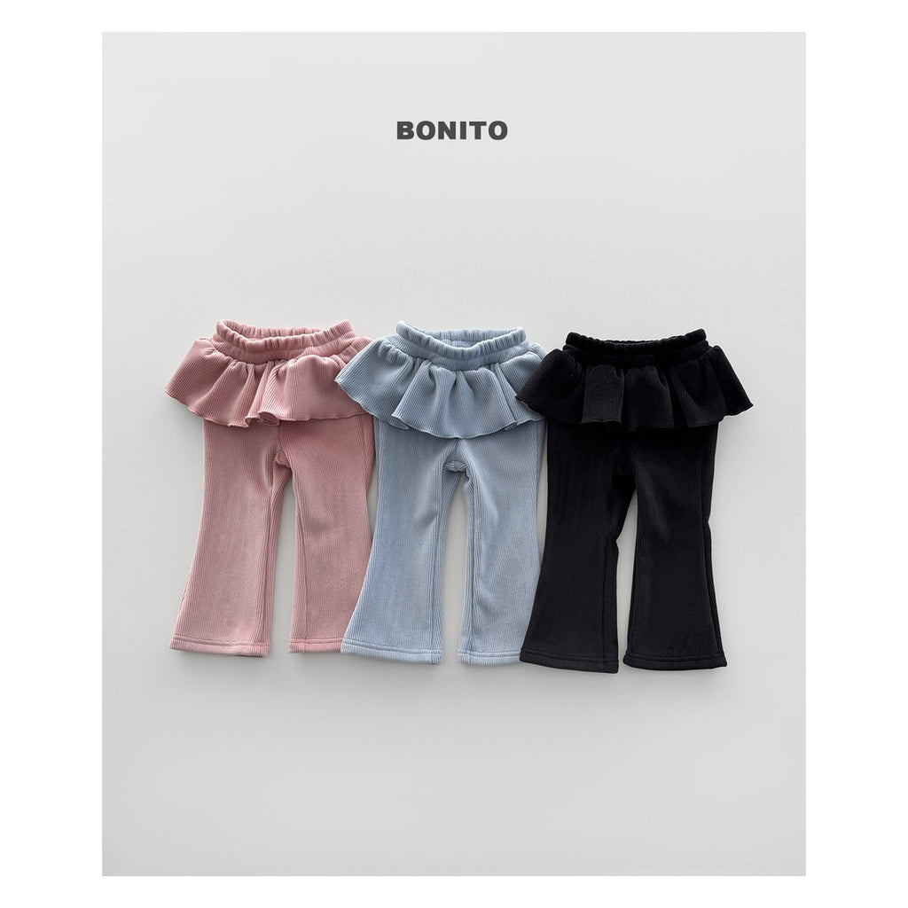 Bonito ベロアフレアパンツ