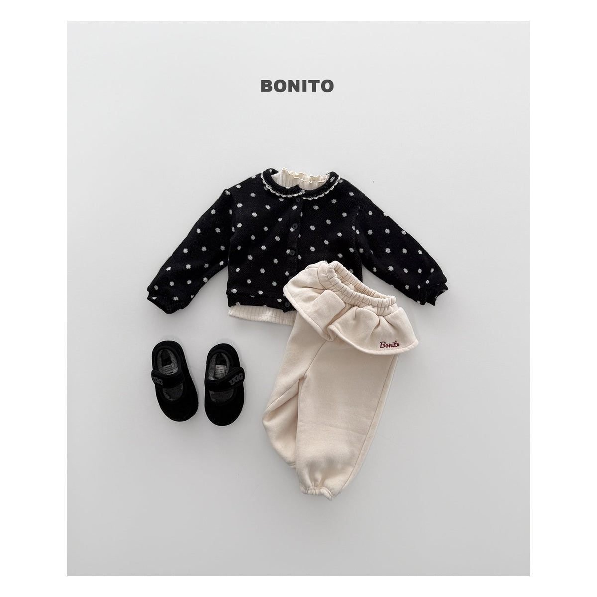 Bonito ドットカーディガン
