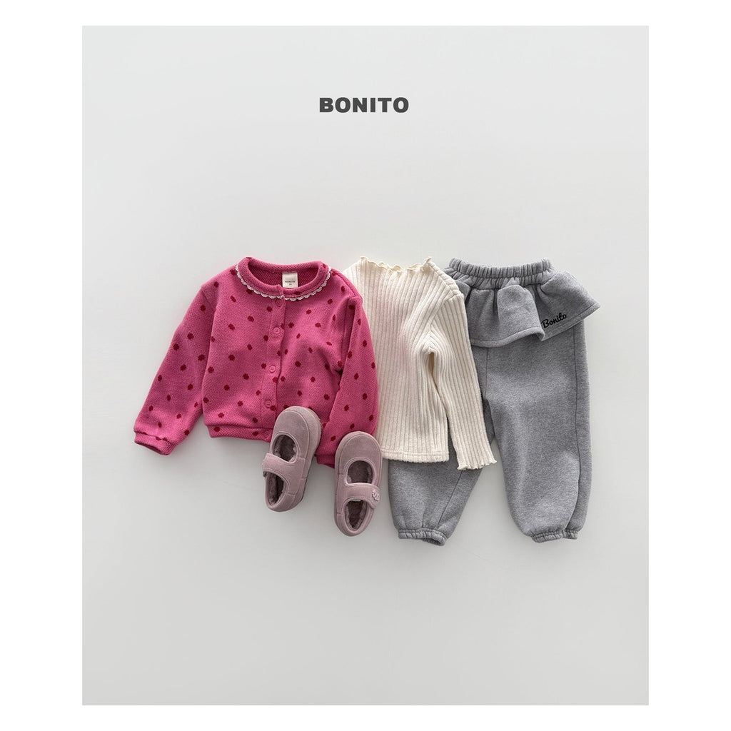 Bonito ドットカーディガン