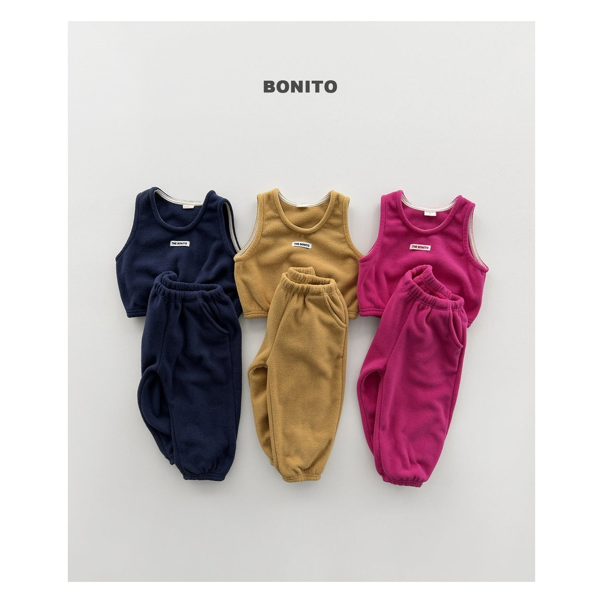 Bonito ビスケットベスト セットアップ