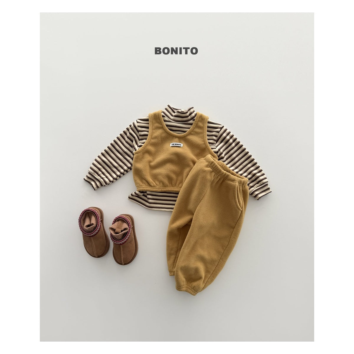 Bonito ビスケットベスト セットアップ