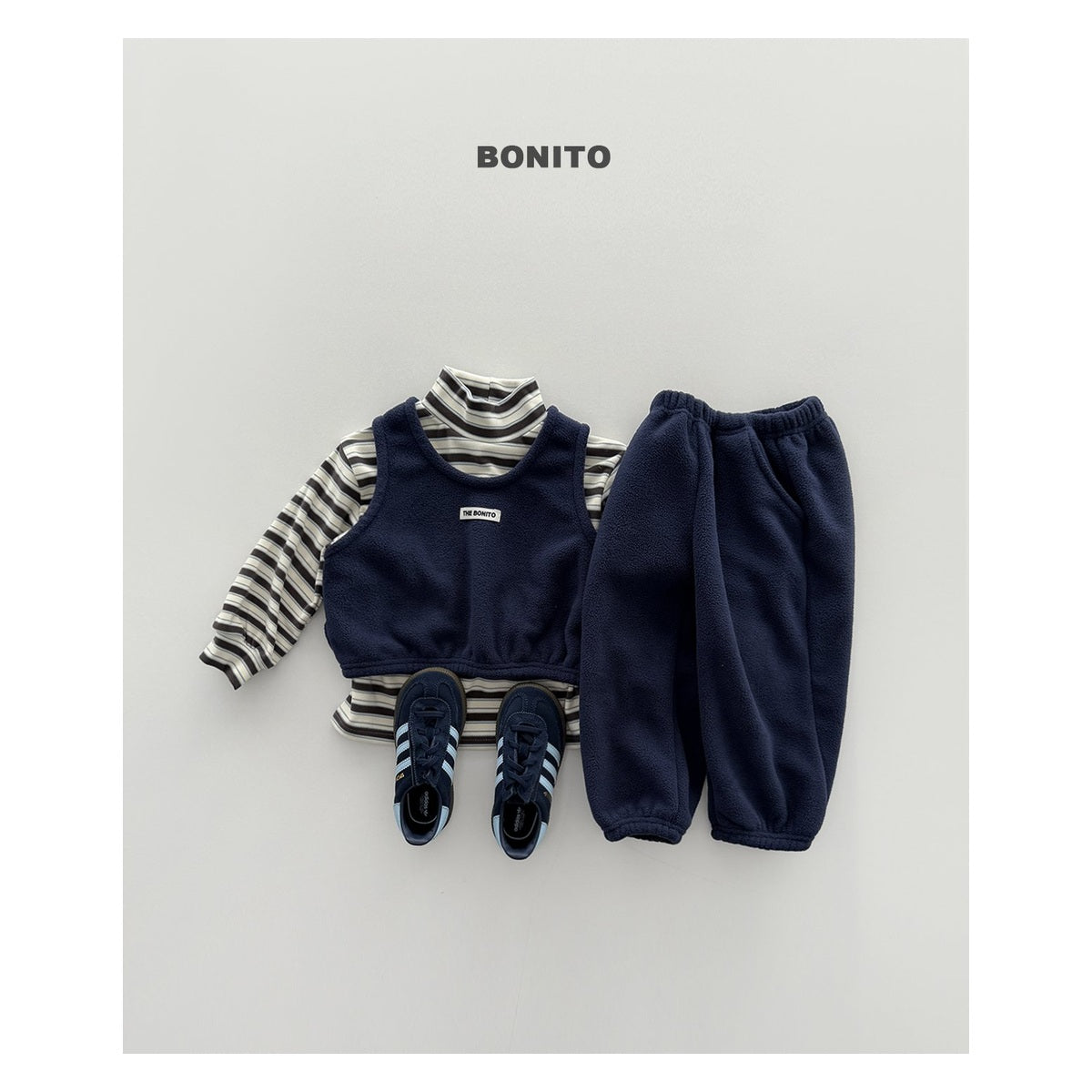 Bonito ビスケットベスト セットアップ