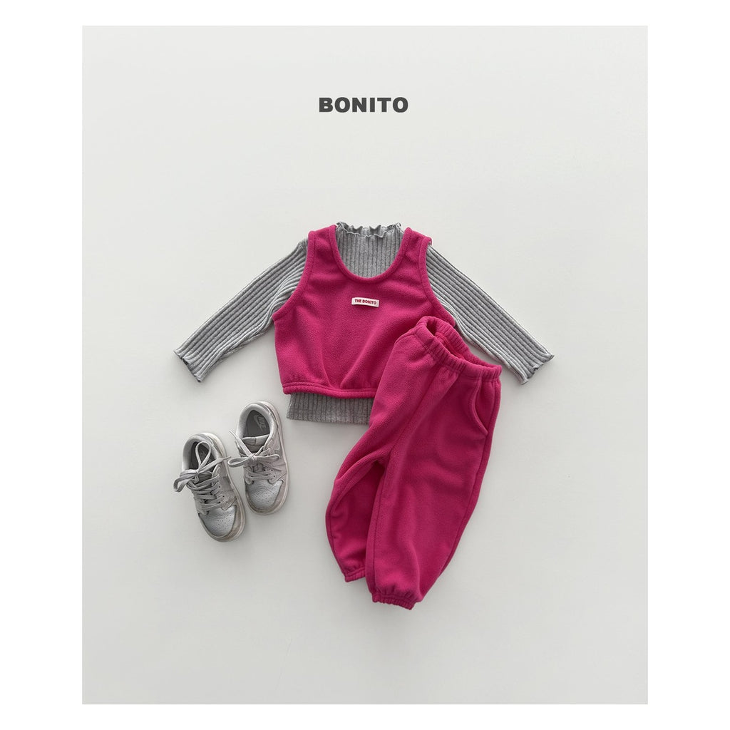 Bonito ビスケットベスト セットアップ