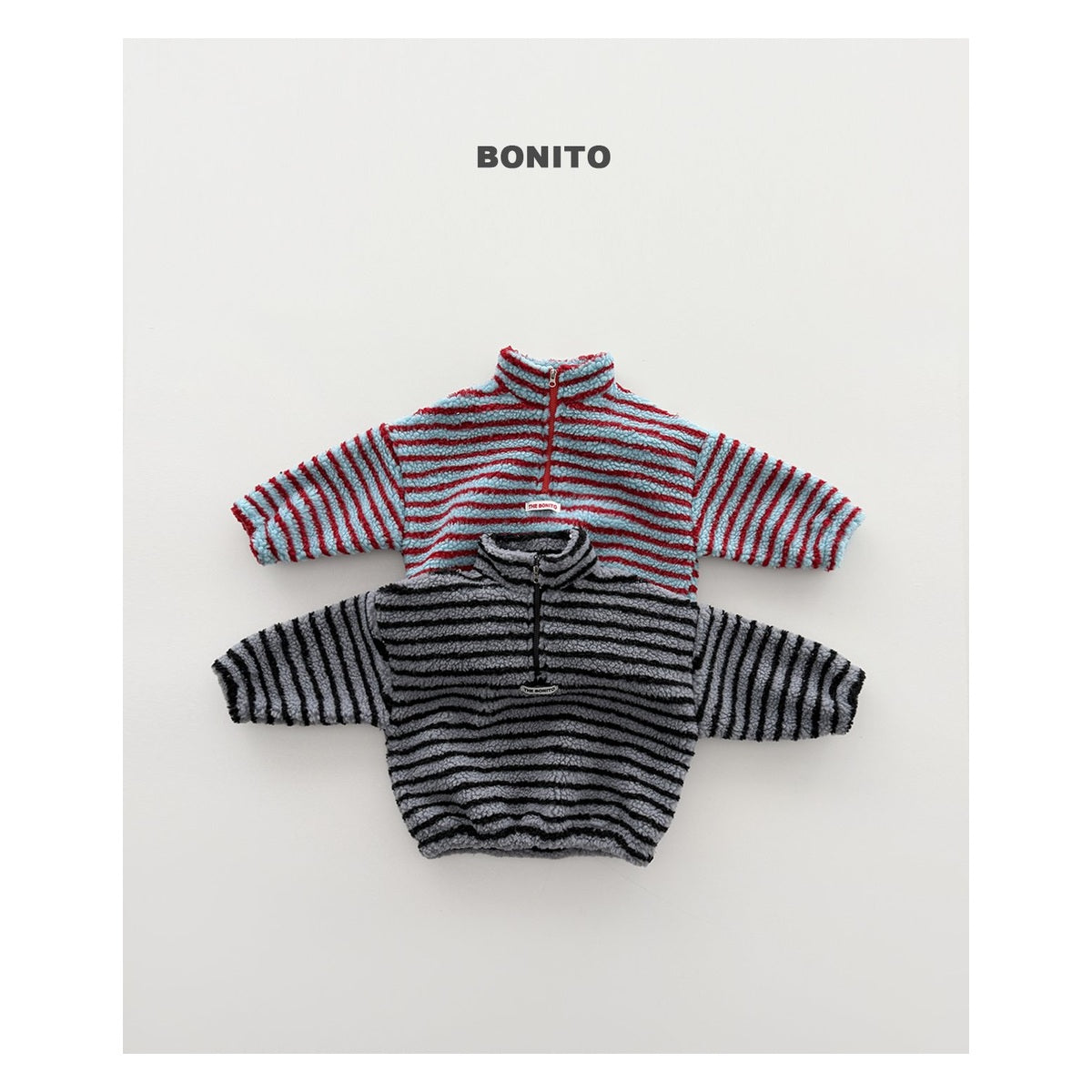 Bonito ダンブルハーフジップロンT