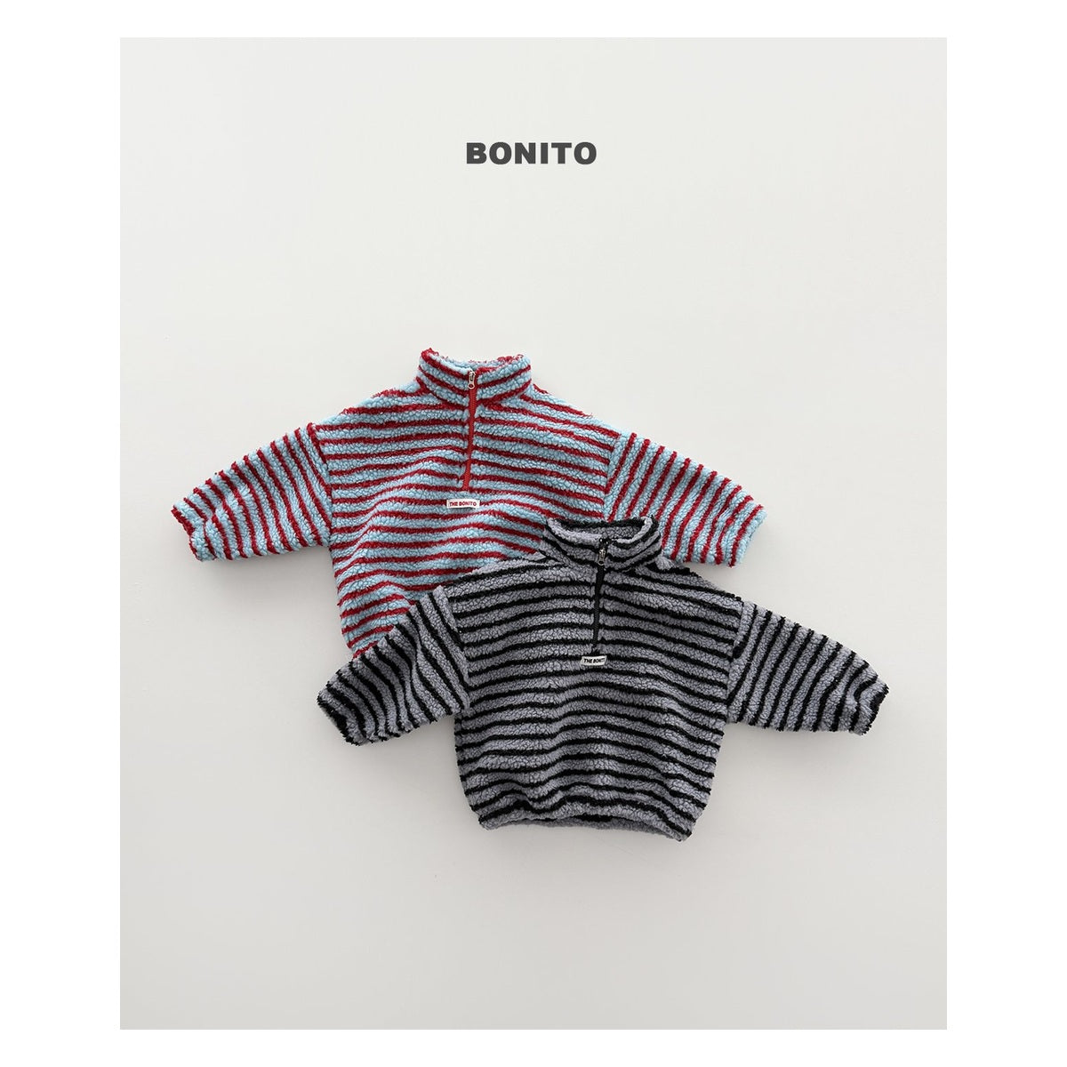 Bonito ダンブルハーフジップロンT